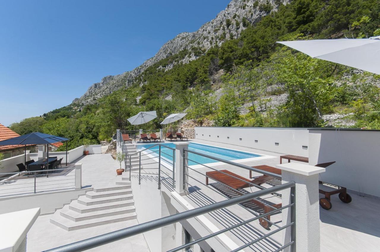 Xxl Villa Vista - Heated Pool Lokva Rogoznica Exterior foto